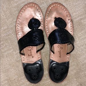 Worn once Jack Rodgers black sandals